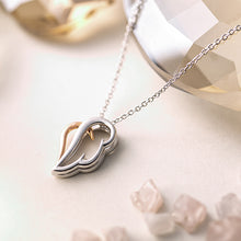 Load image into Gallery viewer, Angel Wing Sterling Silver Necklace AWNL0005

