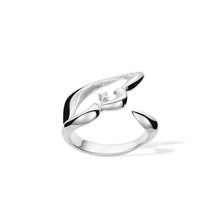 Load image into Gallery viewer, Angel Wing Sterling Silver Ring AWRG0004

