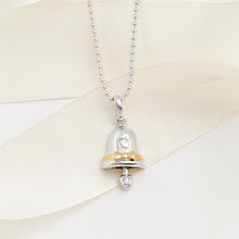 Load image into Gallery viewer, Angel Egg Sterling Silver Bell Necklace TSNL0007
