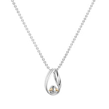 Load image into Gallery viewer, Angel Egg Sterling Silver Twist Necklace TSNL0009
