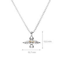 Load image into Gallery viewer, Angel Egg Sterling Silver Angel Necklace TSNL0012
