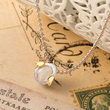 Load image into Gallery viewer, Angel Egg Sterling Silver Moonstone Necklace TSNL0022
