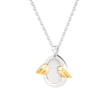 Load image into Gallery viewer, Angel Egg Sterling Silver Mother of Pearl Necklace TSNL0026

