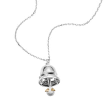 Load image into Gallery viewer, Angel Egg Sterling Silver Bell Necklace TSNL0011
